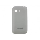 COVER BATTERIA SAMSUNG GT-S5360 GALAXY Y ORIGINALE COLORE SILVER