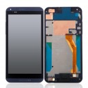 DISPLAY HTC DESIRE 816 COMPLETO DI TOUCH SCREEN + CORNICE ORIGINALE COLORE GRIGIO