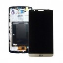 DISPLAY LG D855/G3 COMPLETO CON TOUCH SCREEN + FRAME ORIGINALE ORO